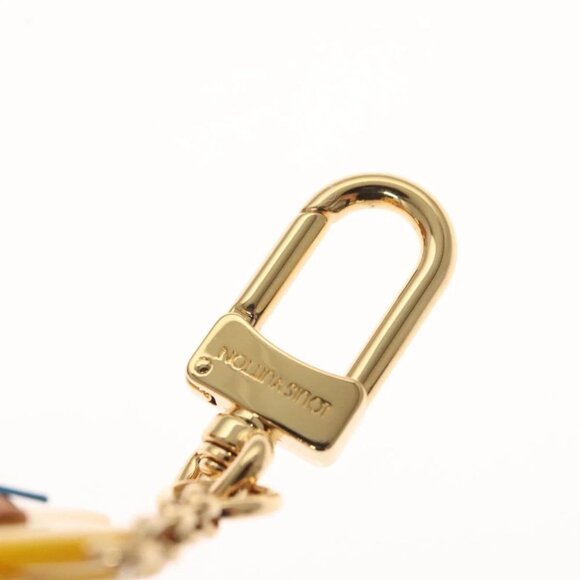 LOUIS VUITTON Petula Skate Charm metal Yellow - Picture 14 of 16